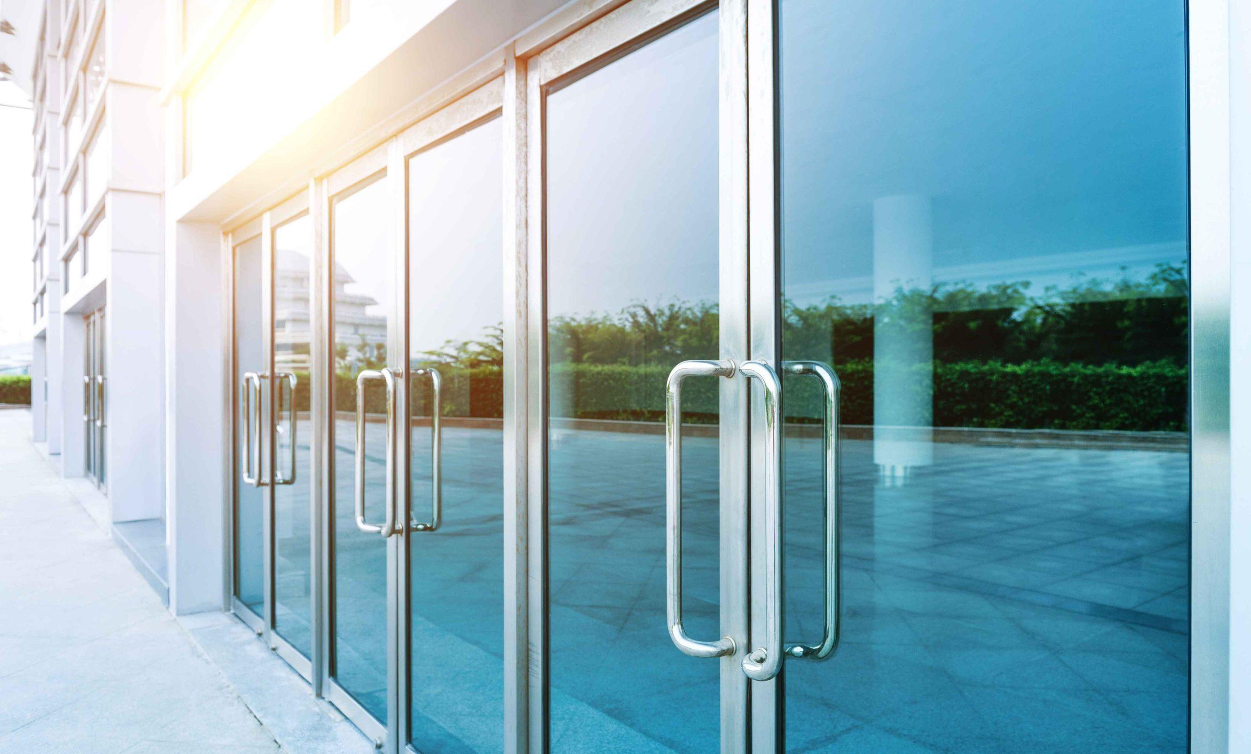 Commercial Storefront Doors Layout