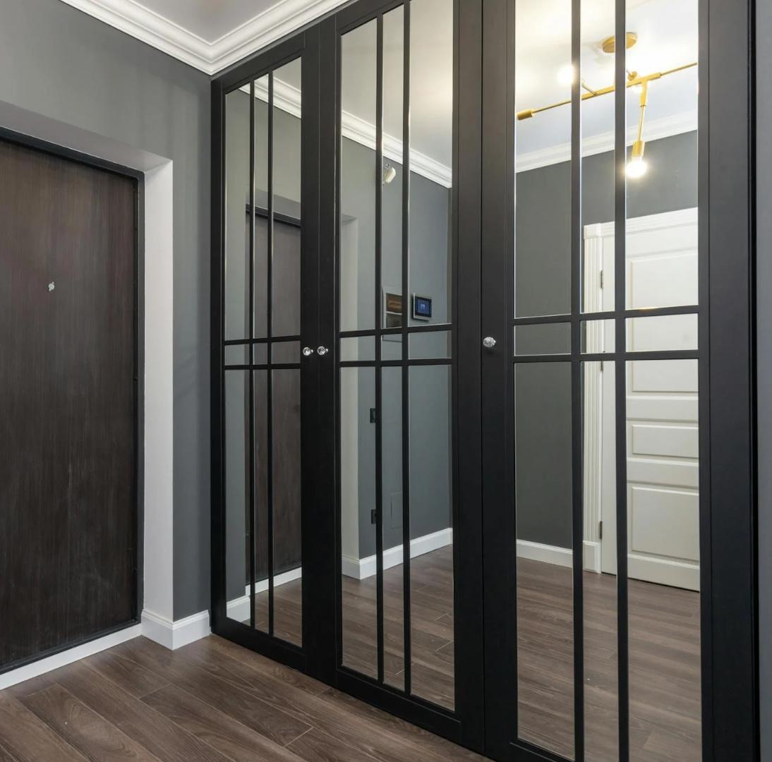Mirrored Closet Doors